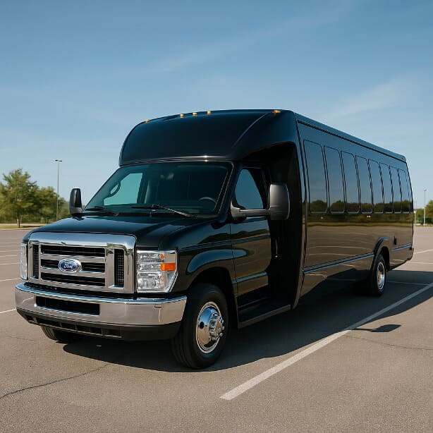 Charter Bus Rental Medford 18 Passenger Minibus