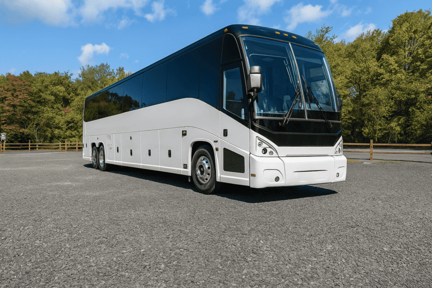 picture of Charter Bus Rental Medford coach bus